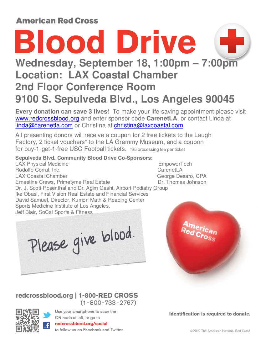 Blood Drive - 2013 September 18