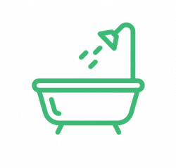 green bathing icon