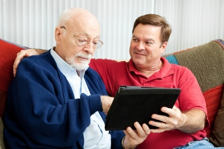 Caregivers Brentwood Heights Seniors Tablets